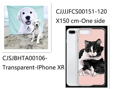 Juego de Manta y Funda de Teléfono Franela Personalizados - Image 10