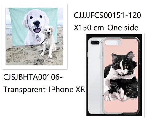 Juego de Manta y Funda de Teléfono Franela Personalizados - Image 10