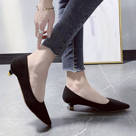 Zapato Ante Medio-Bajo