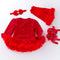 Vestido Romper de Manga Larga Rose Compuesto para Bebé