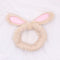 Rabbit Ear Washing Makeup Headband Caqui