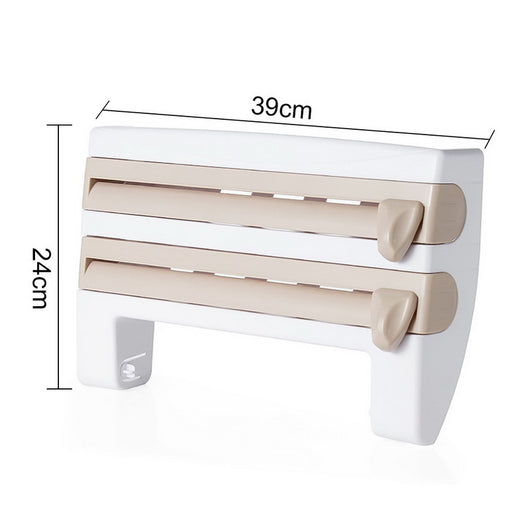 Organizador de Cocina Multiusos con Cortador de Film Adhesivo y Portarrollos - Image 11
