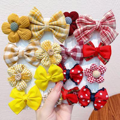 Clip de Cabello con Moño Floral para Niñas - Diseño Princesa Hada - Image 74