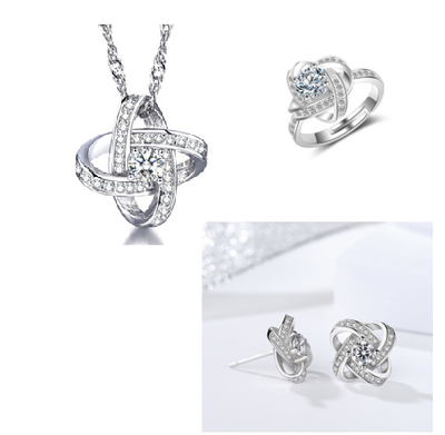 Collar de Plata 925 Corazón Infinito con Zirconias para Mujer - Image 15