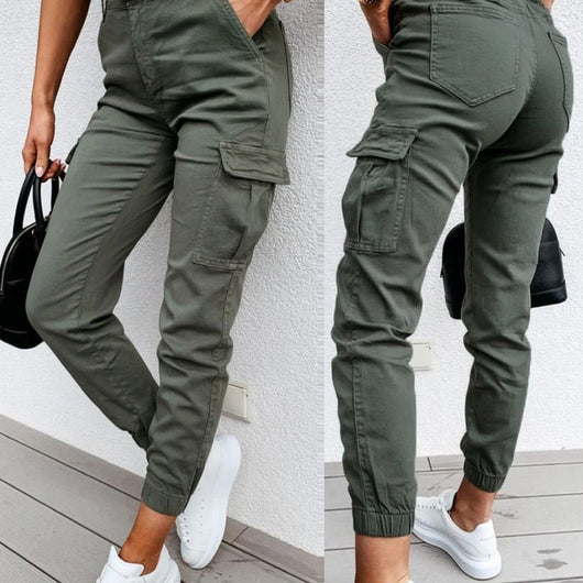 Pantalones de Trabajo Entallados para Mujer