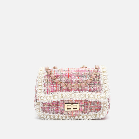 Bolso Mensajero Pearl Cuadrado Pequeño - Image 8