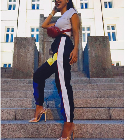 Pantalones con Costuras Reforzadas