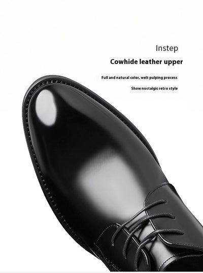 Zapatos Ejecutivos de Cuero Genuino Transpirables para Hombre - Image 27