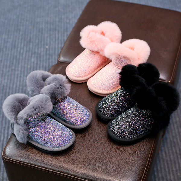 Botas de Terciopelo Plus Cálidas e Impermeables