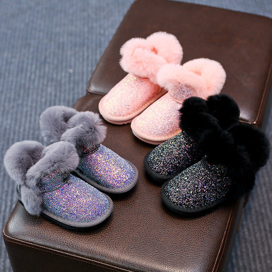 Botas de Terciopelo Plus Cálidas e Impermeables