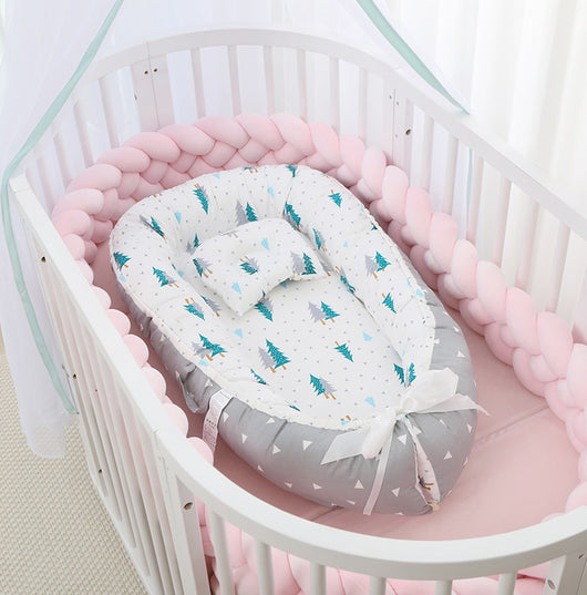 Cuna Portátil Plegable con Colchón Desmontable y Lavable - Diseño Ergonómico Antipreión - Image 19