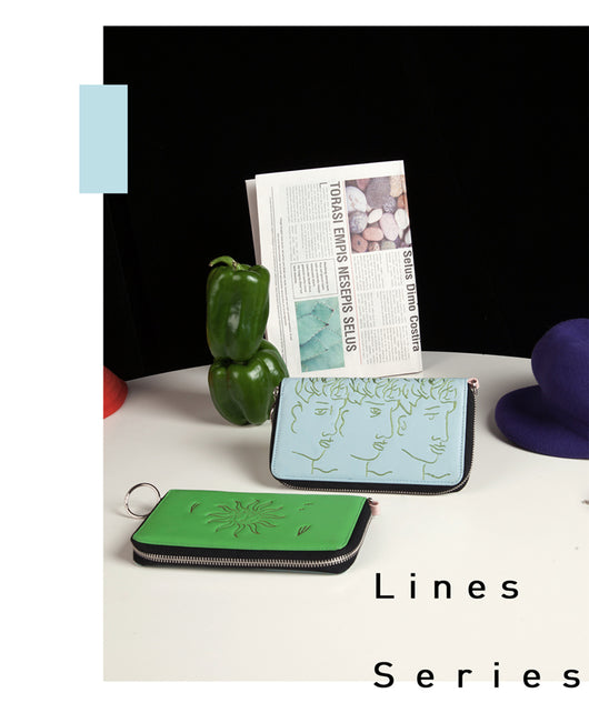 Billetera Crossbody de Cuero PU para Mujer - Serie LINES - Image 19