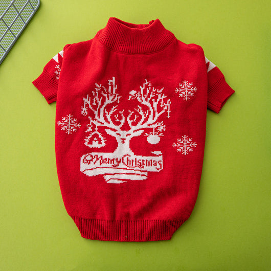 Suéter Navideño para Perros con Diseño de Reno - Image 12