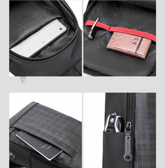 Bolsa Mensajero Minimalista para Hombre en Poliéster - Image 5