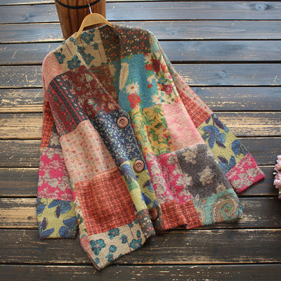 Cardigan Tejido Grueso Oversize - Abrigo Suéter Cálido - Image 8