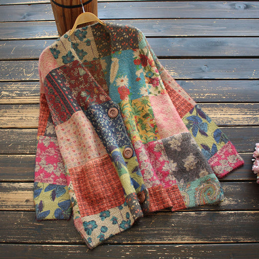 Cardigan Tejido Grueso Oversize - Abrigo Suéter Cálido - Image 8