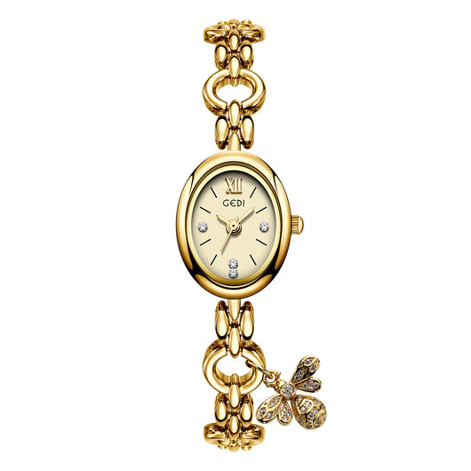 Reloj de Lujo Ligero con Esfera Ovalada para Mujer - Image 5