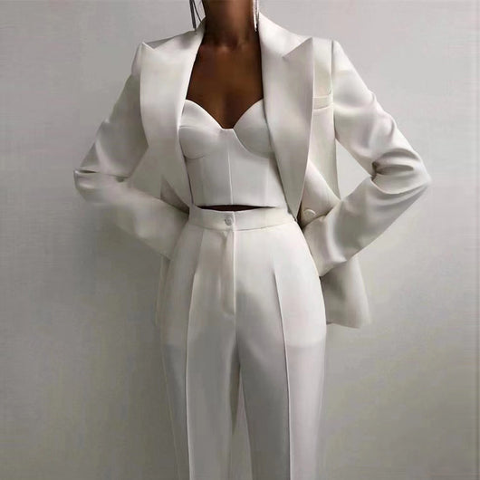 Traje Ejecutivo Mujer Cómodo para Oficina y Viajes - Image 10