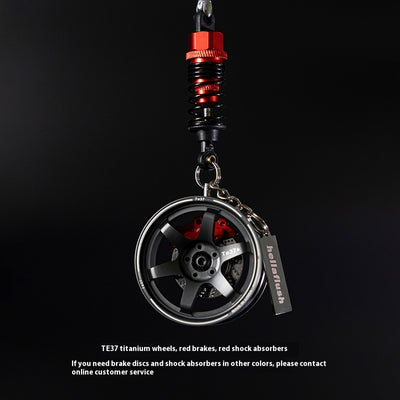 Colgante Decorativo Rueda de Auto - Llavero Ornamental - Image 16