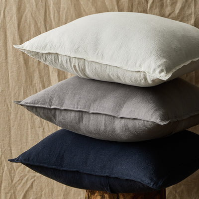 Almohada de Algodón y Lino Puro - Diseño Minimalista Moderno - Image 9