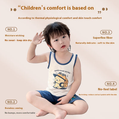 Chaleco de Algodón Transpirable para Niños - Image 3