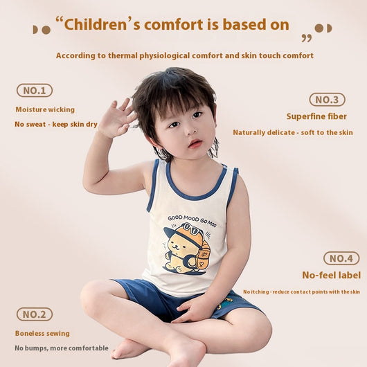 Chaleco de Algodón Transpirable para Niños - Image 3