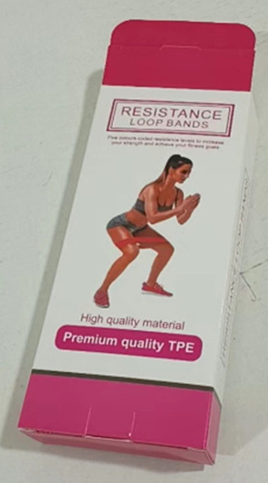 Bandas Elásticas de Resistencia 5 Niveles para Yoga y Entrenamiento - Image 11