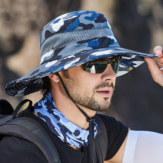 Sombrero de Pescador Outdoor con Ala Ancha para Selva