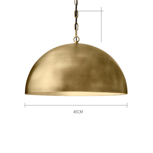 Lámpara Colgante de Cobre para Restaurantes - Diseño Minimalista - Image 8