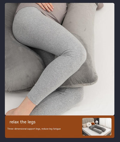 Almohada Multifuncional Embarazo con Soporte Lumbar Desmontable - Image 8