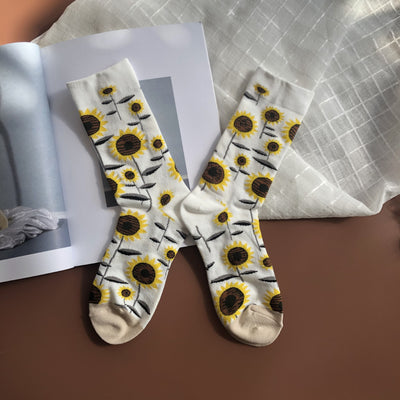 Medias para Mujer con Diseño Floral y Botánico - Image 11