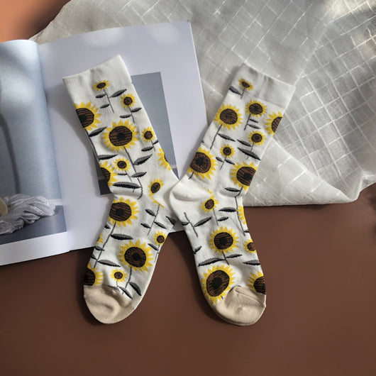 Medias para Mujer con Diseño Floral y Botánico - Image 11
