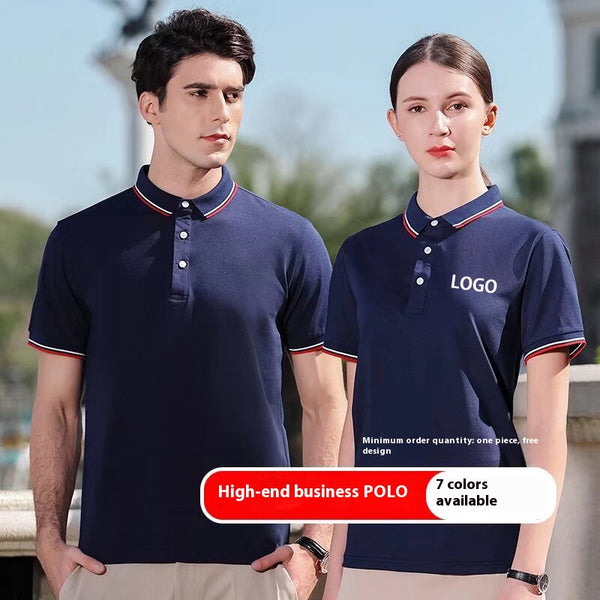 Camisa de Verano con Cuello Bordado de Manga Corta