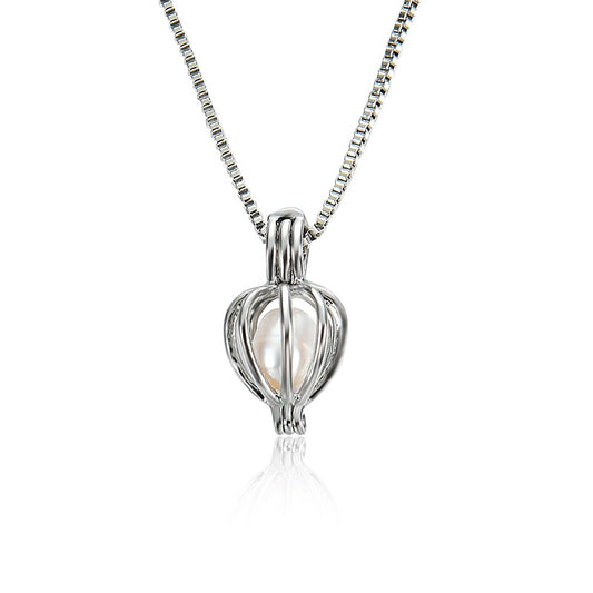 Collar de Perla Natural Love Desire, Pendiente de Ostra