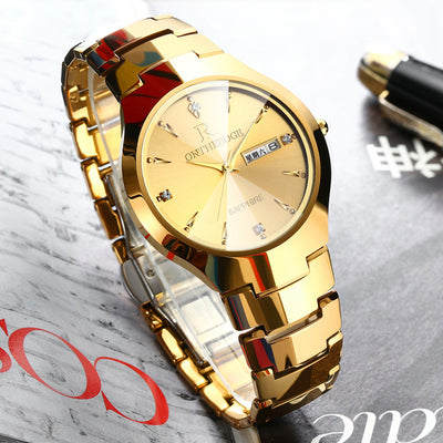 Reloj de Acero Tungsteno para Hombre - Cuarzo Resistente - Image 6