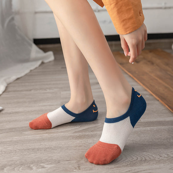Calcetines Antideslizantes con Diseño Sonriente