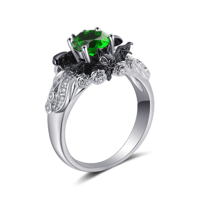 Anillo Separador de Colores Bat - Chapado Europeo Americano - Image 11