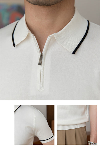Polo Tejido Slim Fit Retro para Hombre - Image 10