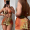 Bikini Estampado Dividido para Mujer