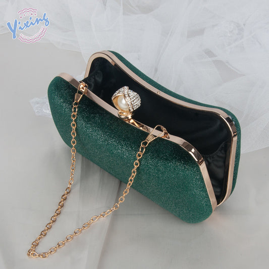 Bolso Vintage de Terciopelo para Mujer - Image 2