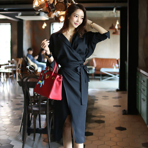 Vestido Camisero Midi Versátil
