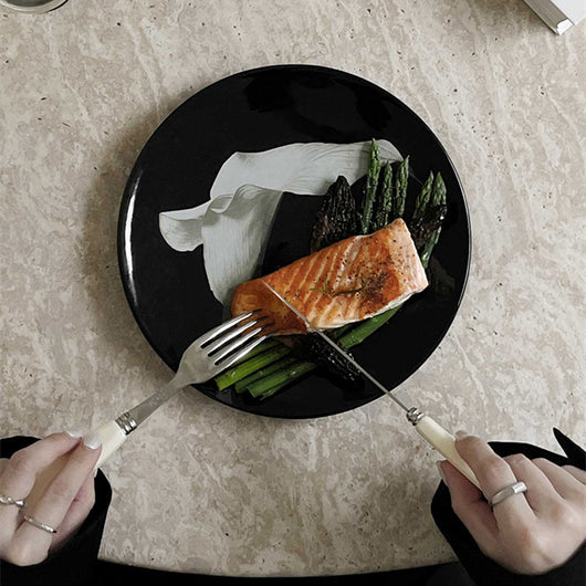 Plato de Cerámica Redondo Premium para Comedor - Image 4