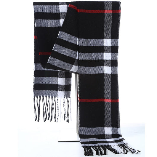 Pañoleta de Cachemira Escocesa para Mujer - Abrigo Elegante y Cálido - Image 13