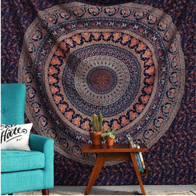 Tapiz Mandala Indio Colgante
