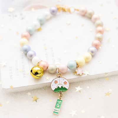 Collar Pendiente de Perla para Gato Fairy Girl - Image 13