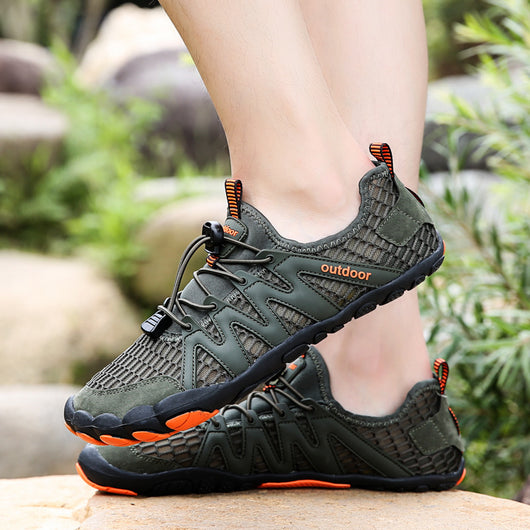 Zapatos Acuáticos de Malla para Hombre - Ideales para Senderismo en Agua - Image 3