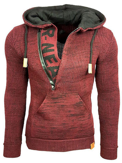 Suéter Hoodie Multicolor con Capucha - Pullover Cálido de Manga Larga - Image 9