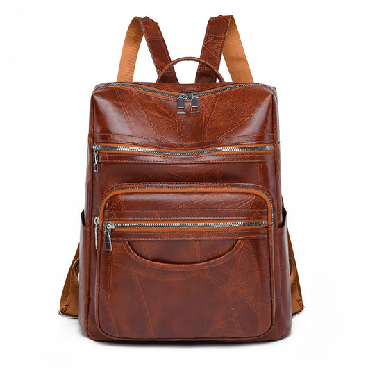 Mochila de Cuero PU para Mujer de Gran Capacidad - Image 5