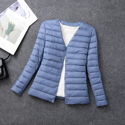 Chaqueta Térmica Ligera Cuello Redondo para Mujer - Image 2