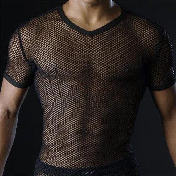 Playera de Malla Manga Corta